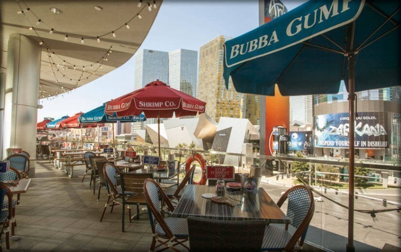 Starting off with dinner, We have the Bubba Gump Shrimp Co.