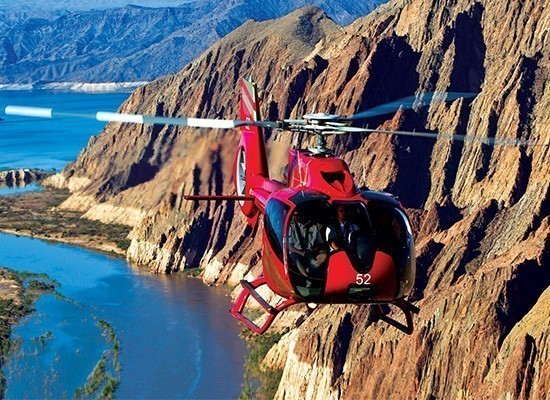 Riding a helicopter to the Grand Canyon and more!