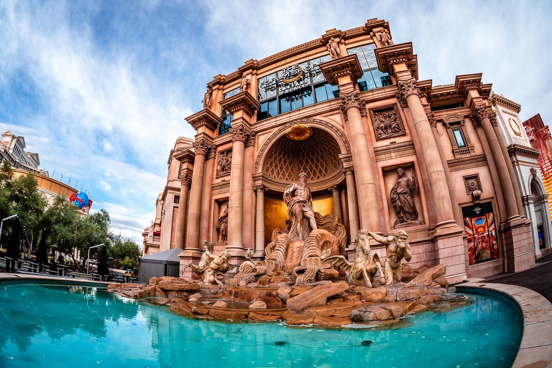 The Trevi Fountain at Caesars Palace