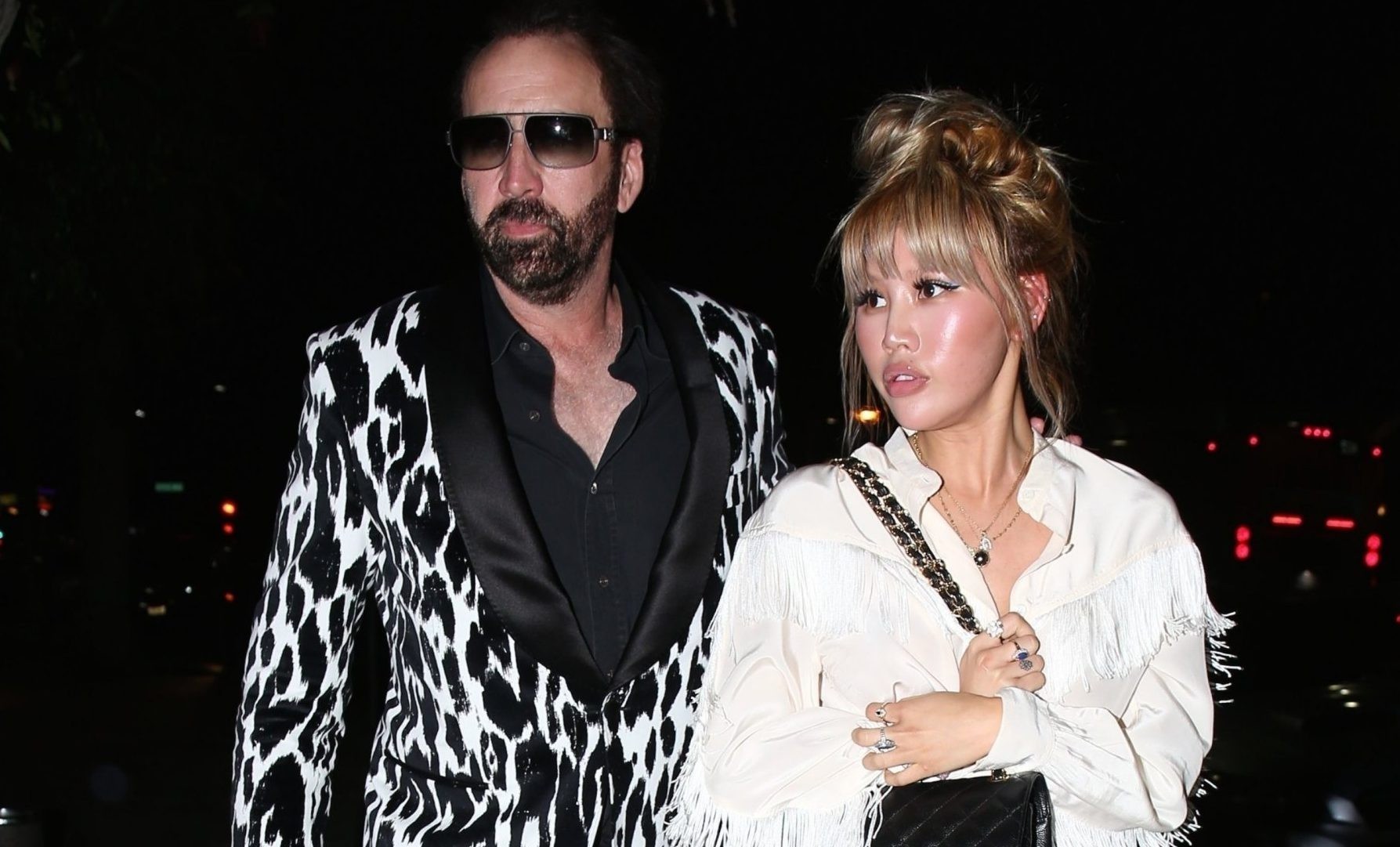 Nicolas Cage and Erika Koike