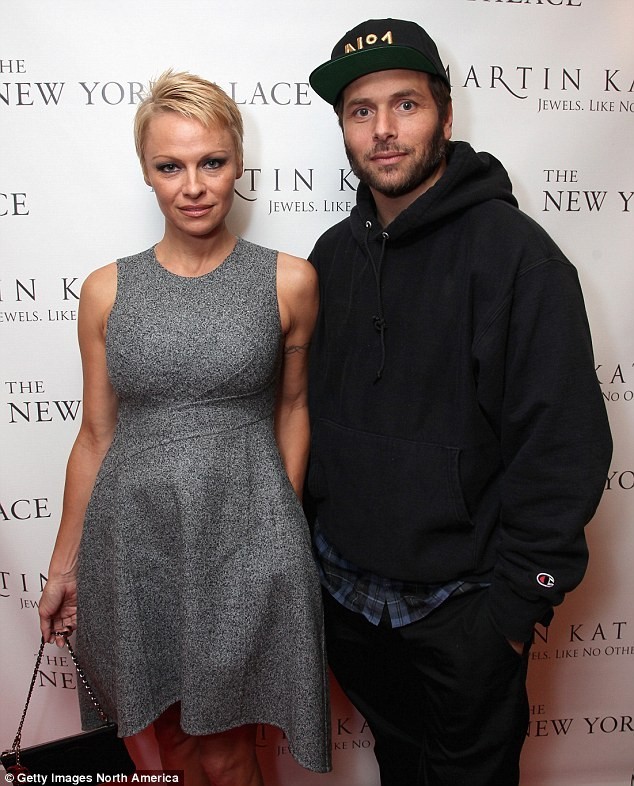 Pamela Anderson and Rick Salomon