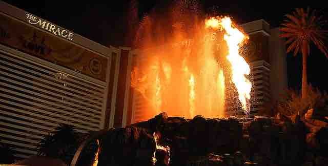 The Volcano at The Mirage