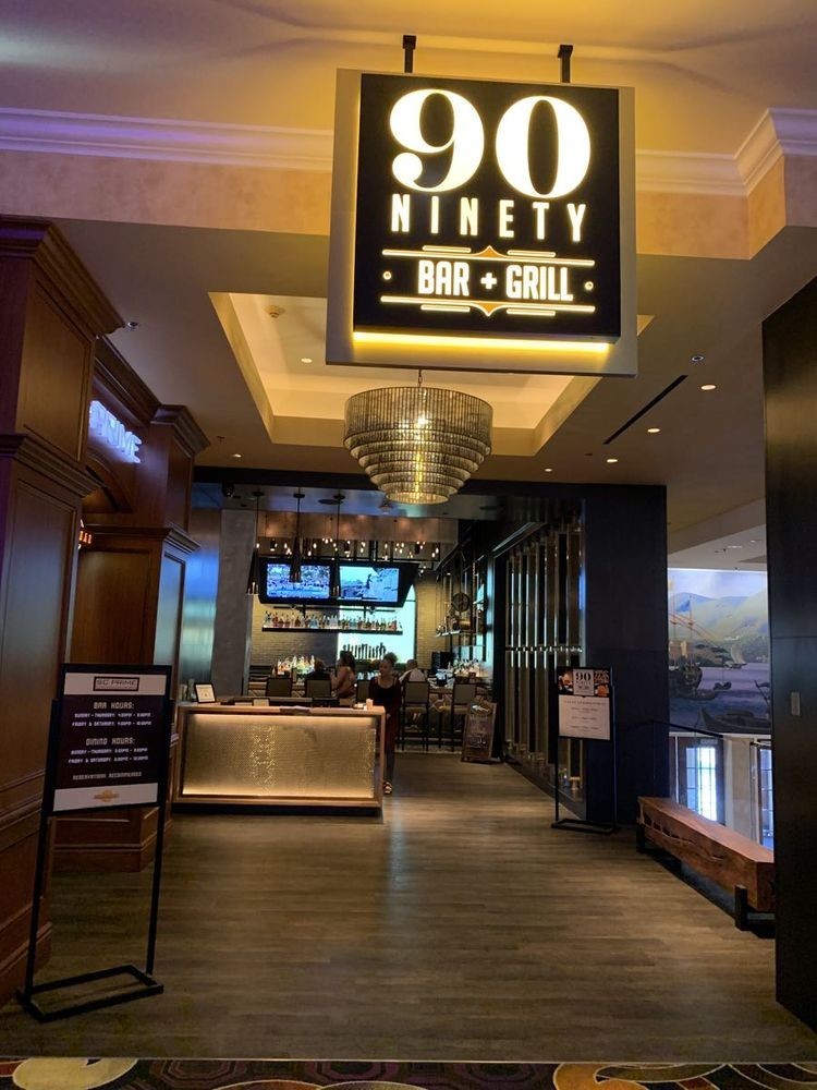 90 NINETY Bar + Grill inside the Suncoast