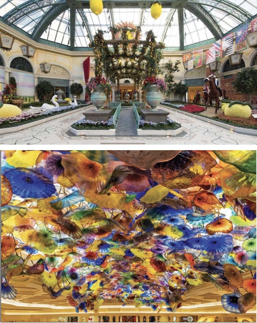 The Bellagio Conservatory & Glass Ceiling by Dale Chihuly