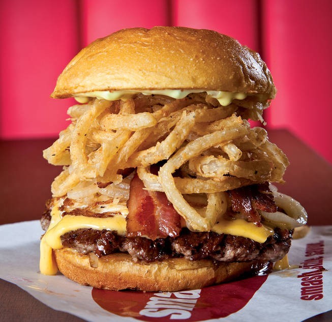 Sin City Burger at Smashburger