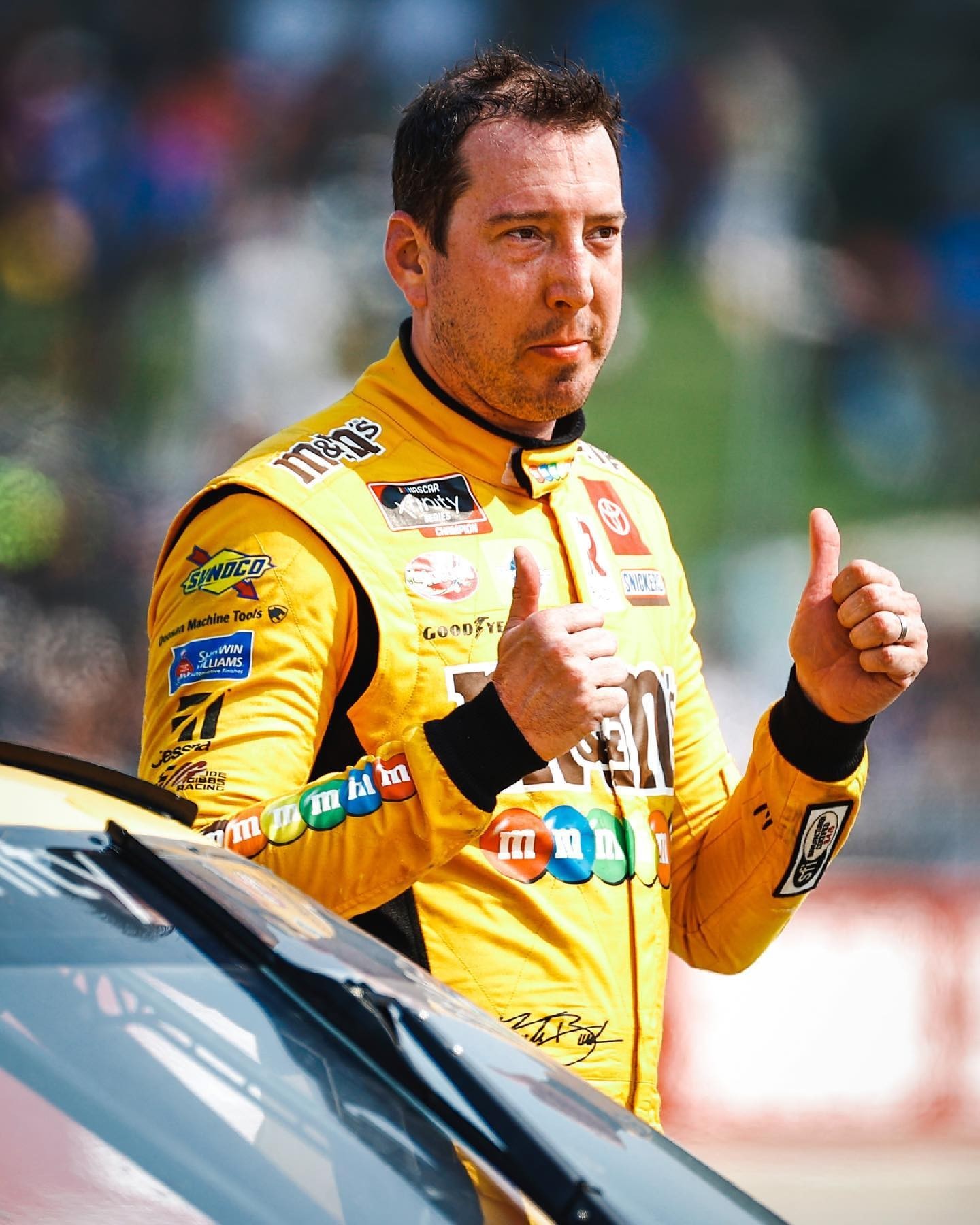 #5 Kyle Busch fined $50,000 for garage incident.