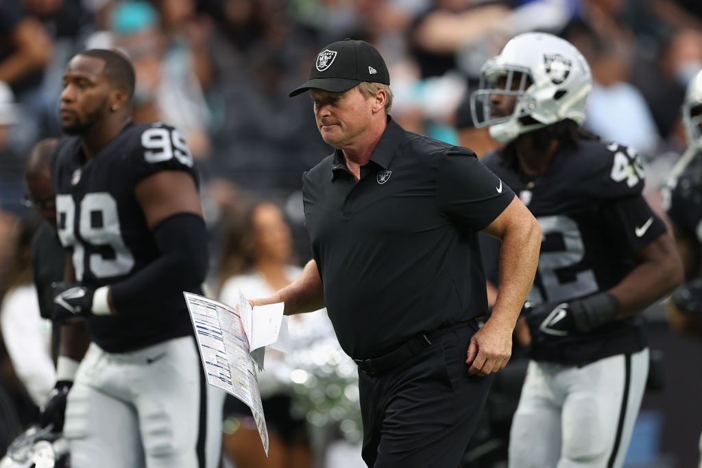 #5 Jon Gruden keeps his job with the Las Vegas Raiders