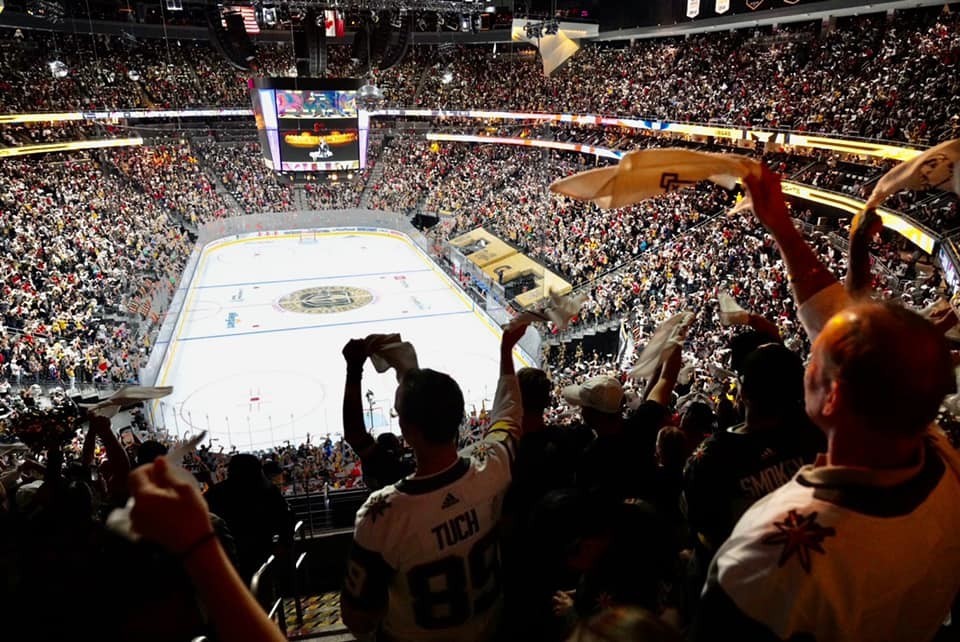 #1 T-Mobile Arena:  Home of the Las Vegas Golden Knights
