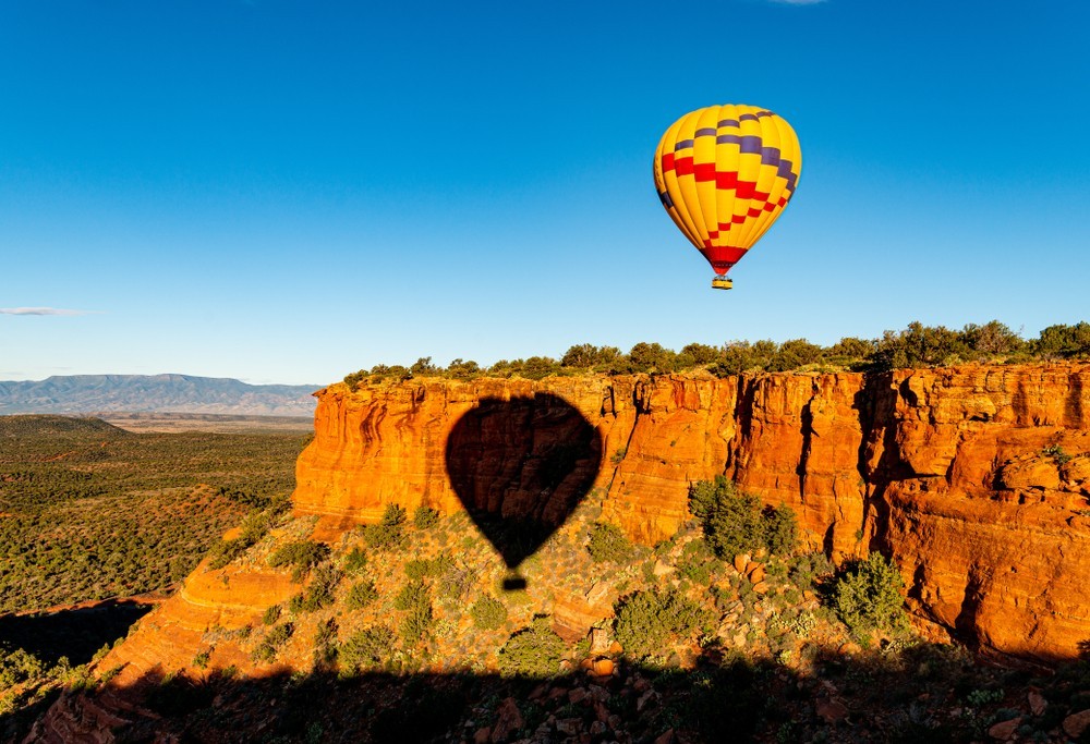 Hot Air Balloon Ride over Red Rock Canyon