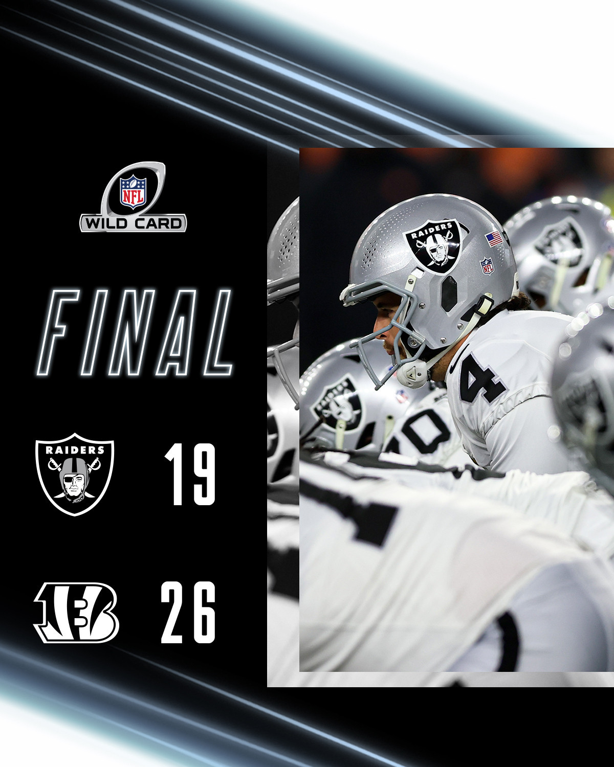 The Good:  The Las Vegas Raiders played  a good game