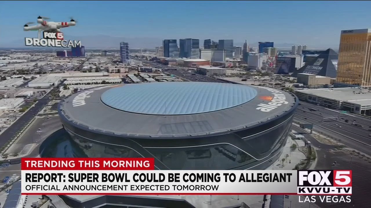 #1 Las Vegas to host the 2024 Super Bowl at Allegiant Stadium!