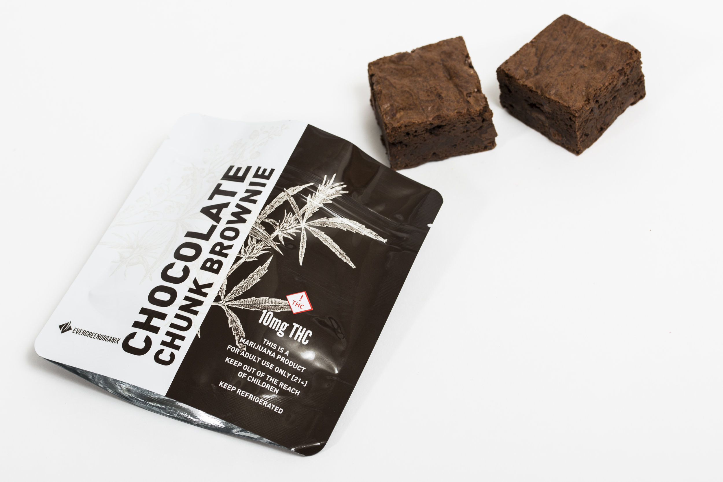 Chocolate Chunk Brownie by Evergreen Organix