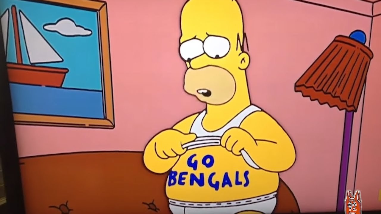 #1 Debunked Simpsons prediction may have led to big bets on The Cincinnati Bengals during Super Bowl LVI