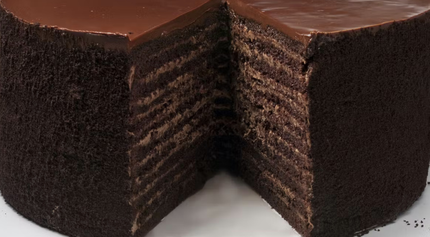 24-Layer Chocolate Cake