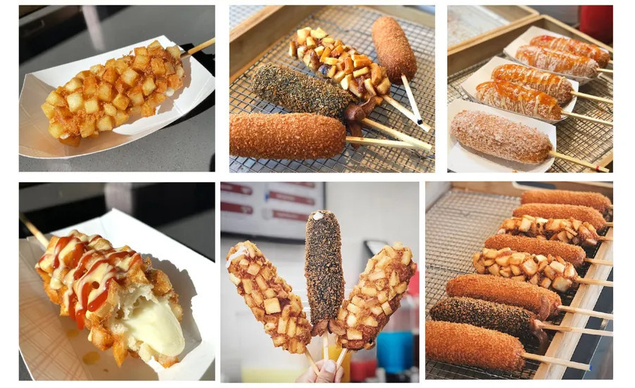 CrunCheese Korean Hot Dog