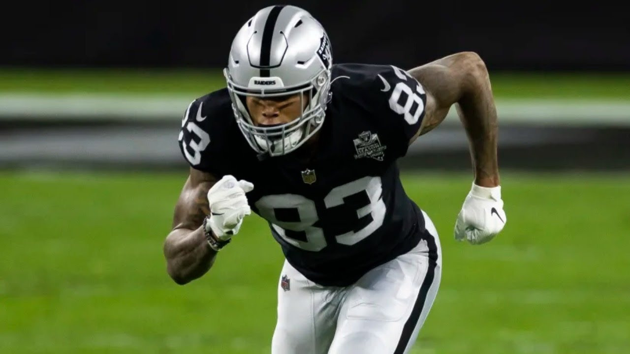 #3 Darren Waller was a very effective weapon in Las Vegas during the 2021 season