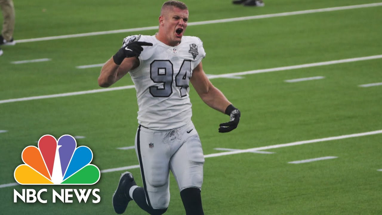 #3 Las Vegas Raiders cut Carl Nassib during 2022 NFL offseason.