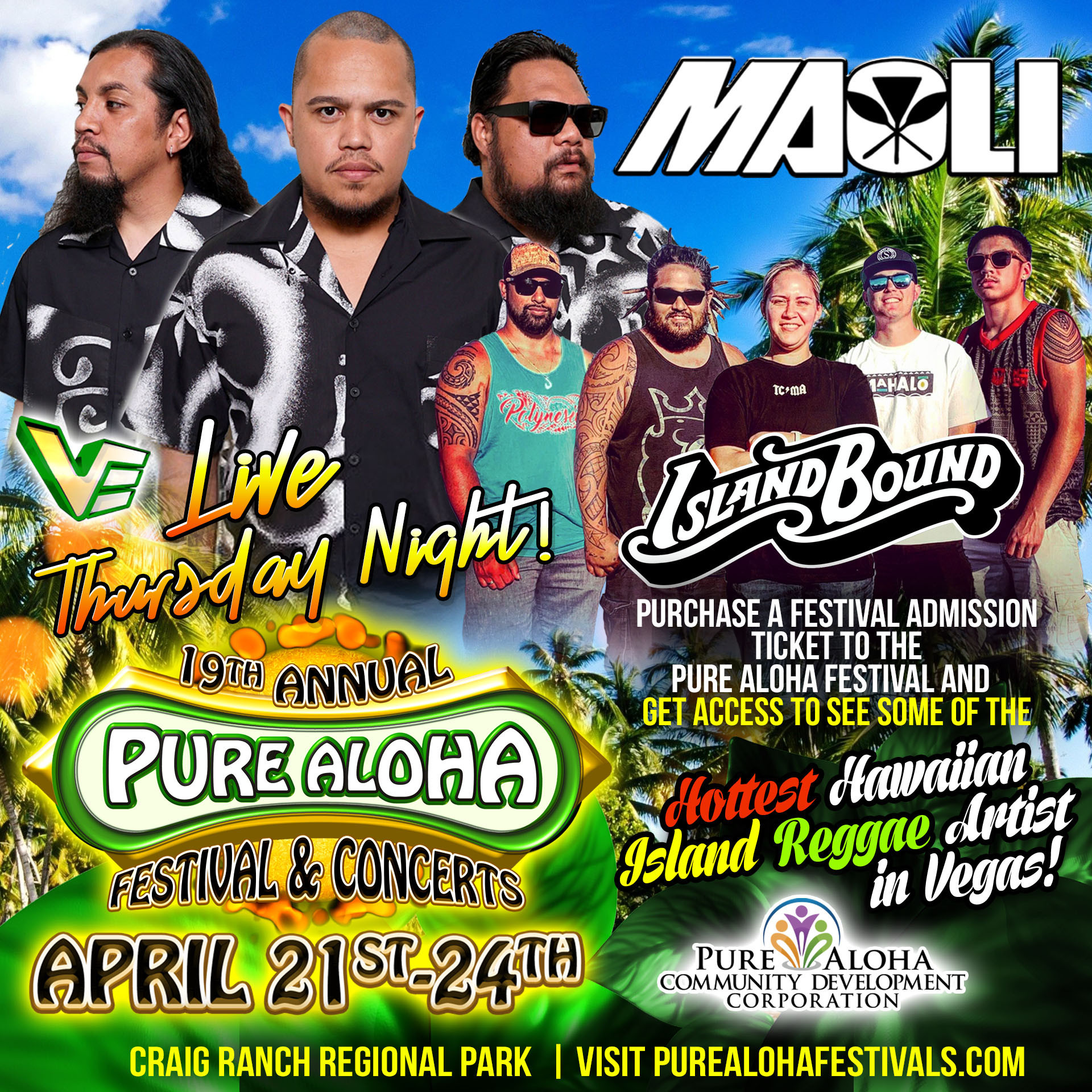 Feel the Island love @ Pure Aloha