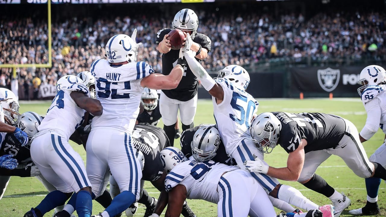 5 Best Plays From Sunday's Raiders vs Colts Game